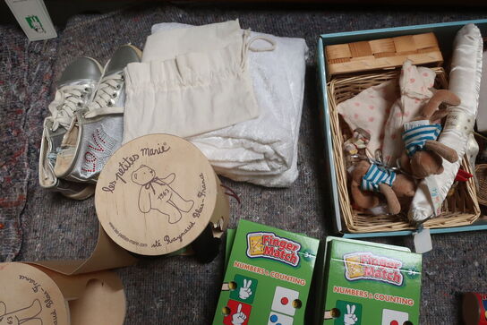 legeting, bamser, julepynt m.m