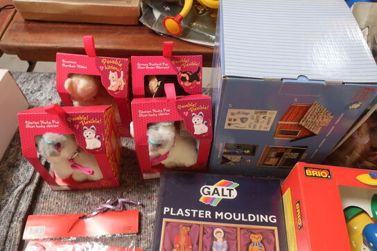 Bamser, spil, bogstaver m.m.