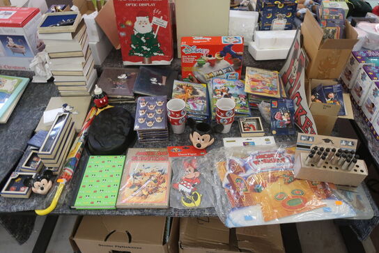 Mickey og walt disney ting m.m.