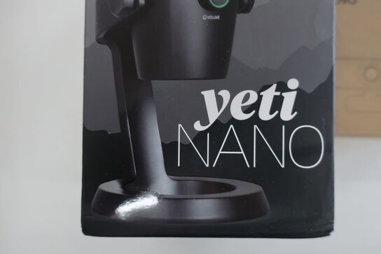 Streamingset Mikrofon YETI NANO samt webcam PALENO C30