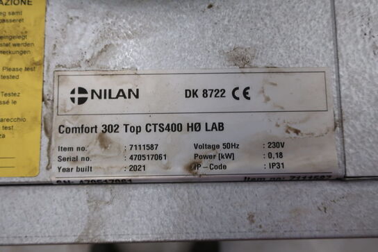 Ventilationsanlæg NILAN COMFORT 302 TOP CTS400 HØ LAB