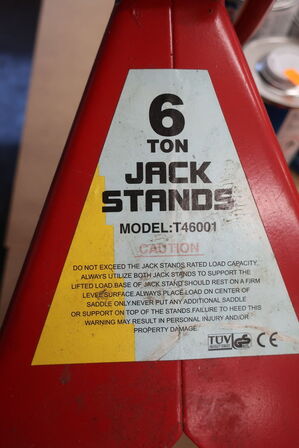 Støttebukke JACK STANDS T46001