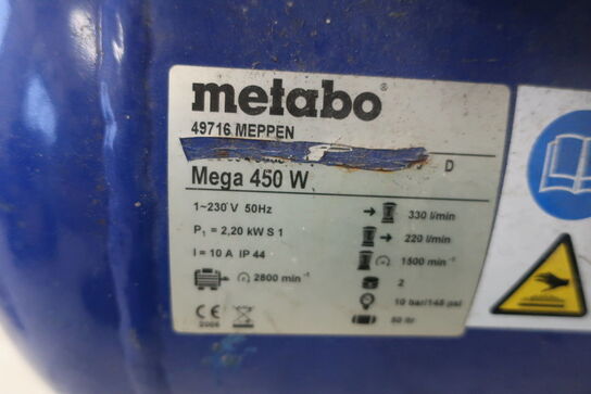 Kompressor METABO MEGA 450 W