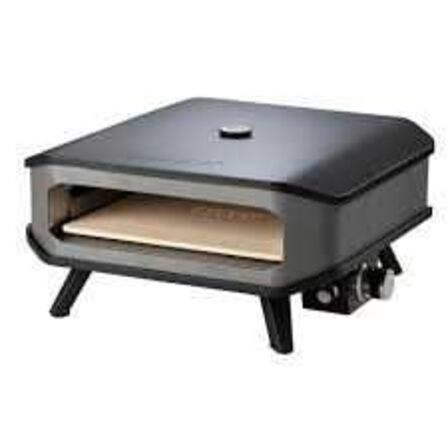 Cozze 17" pizzaovn til gas med pizzasten 8,0KW