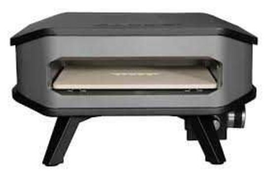 Cozze 17" pizzaovn til gas med pizzasten 8,0KW