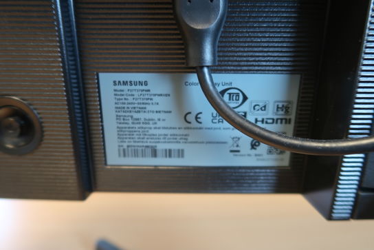 Skærm 27", Samsung F27T370FWR 