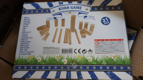 30 stk. Kubb game