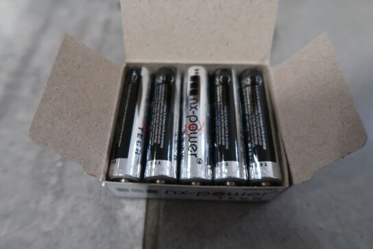 80 stk. Alkaline 1.5V - AAA/LR03 batterier