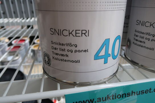 4 stk. Nordsjø Professional 40 Dør-, list- & panelmaling 0,94 ltr. - Base clear