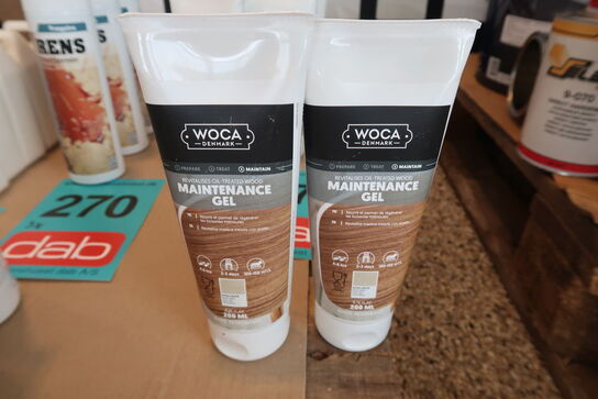 2 stk. Woca Maintenance gel Naturel