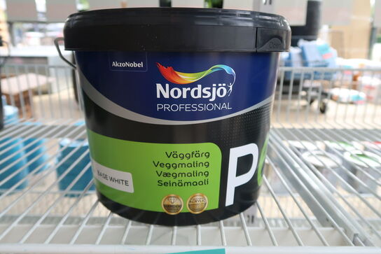 Nordsjø Professional P6 Vægmaling 2,5 ltr. - Base white