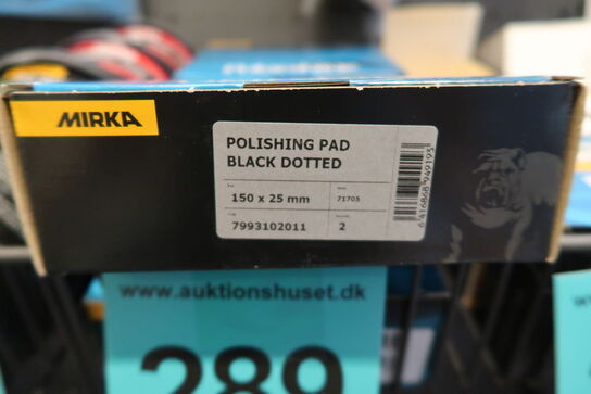 4 pk. Ass. Mirka polerpude ø150 mm 