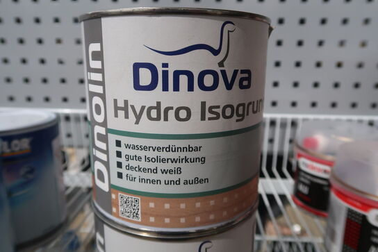 2 stk. Dinolin Dinova Hydro Holz-Isogrund 0,75l