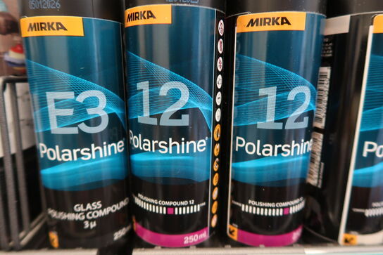 6 stk. Mirka Polarshine produkter 250ml