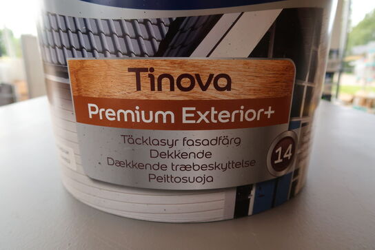 2 stk. Nordsjø Tinova Premium Exterior+ Træbeskyttelse 9,5 ltr.