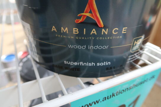 Nordsjø Ambiance Wood indoor superfinish salin 2,5 ltr. Base white