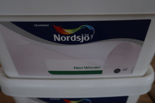 2 stk. Nordsjø non woven Tapetlim - 5 ltr. 