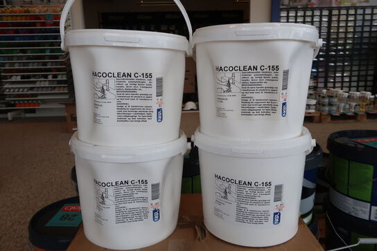 4 stk. Hacoclean C-155 - 5 ltr. 