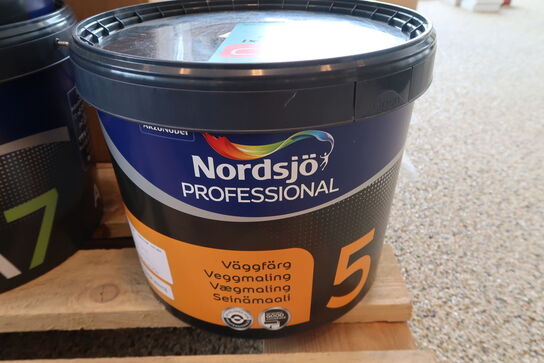 Nordsjø Professional 5 Vægmaling 10 ltr. - Base white