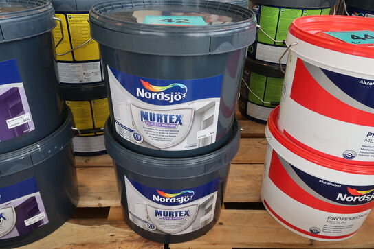 2 stk. Nordsjø Murtex Silicate primer Diffusionsåben maling 10 ltr.