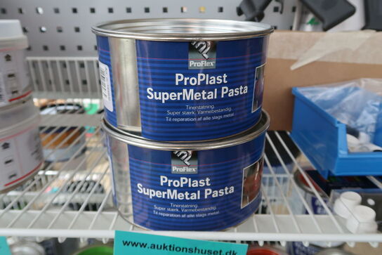 2 stk. ProFlex ProPlast SuperMetal Pasta 1400 g