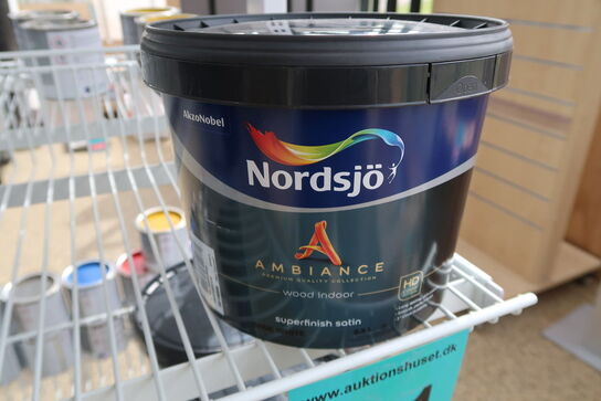 Nordsjø Ambiance Wood indoor superfinish salin 2,5 ltr. Base white