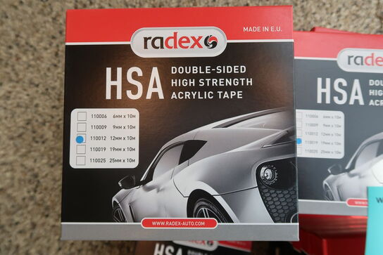 Parti Radex HSA double-sided tape + 4 stk. TSR disk