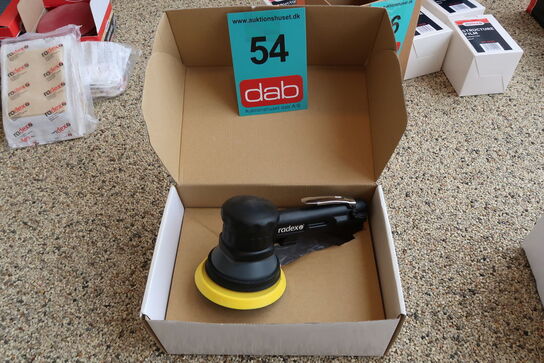 Radex 2-Hand Random Orbital sander non vacuum 5" dia pad 15 mm