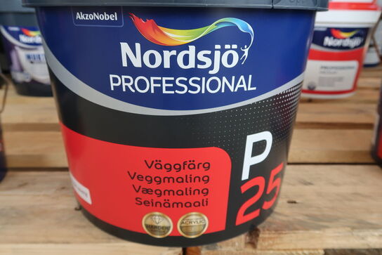 Nordsjø Professional P25 vægmaling 10 ltr. - Base white