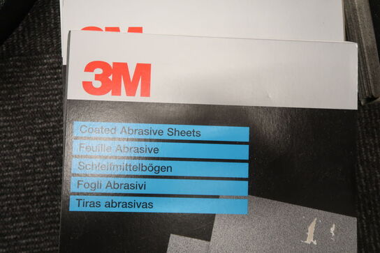 8+1 pk. 3M Coated Abrasive Sheets P1000 - 230x280mm