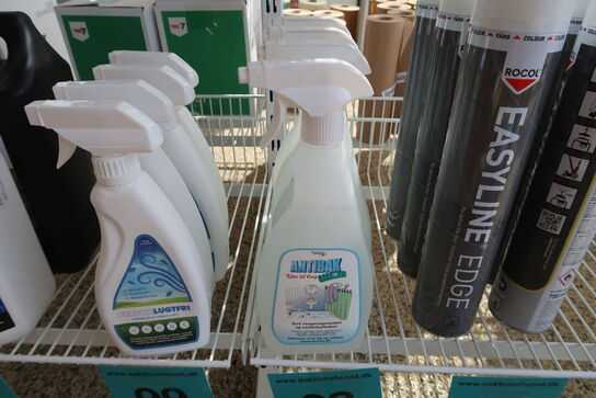 4 stk. ANTIBAK CLEANER 750 ML. SPRAY SANITETSAFKALKER