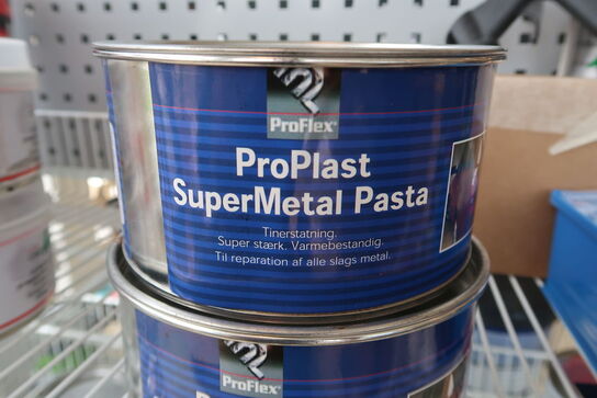 2 stk. ProFlex ProPlast SuperMetal Pasta 1400 g