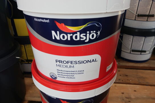 2 stk. Nordsjø Professional Mediumspartel 10 ltr. 