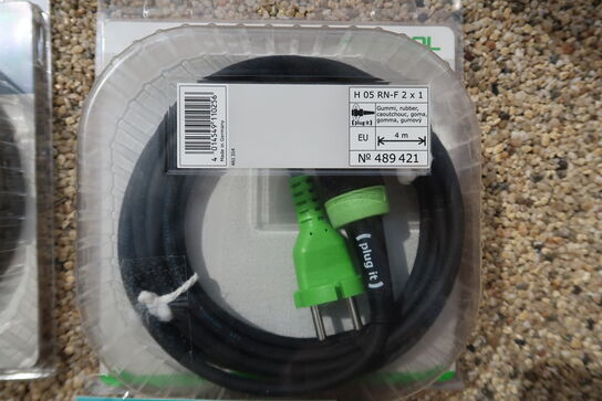 2 stk. Festool plug it-Kabel H05 RN-F/4 | 489421