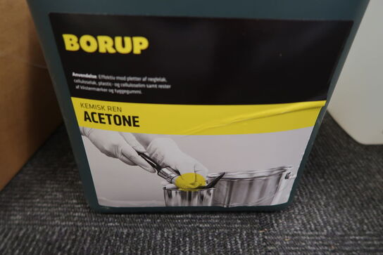 2 stk. Borup Acetone 5L