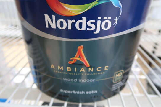 Nordsjø Ambiance Wood indoor superfinish salin 2,5 ltr. Base white