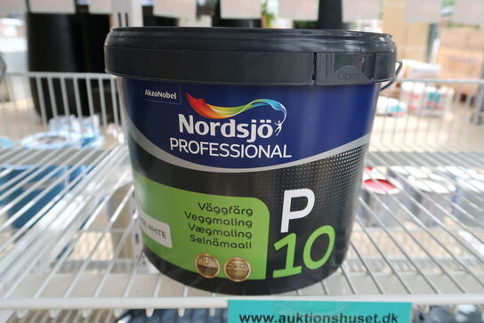 Nordsjø Professional P10 Vægmaling 2,5 ltr. - Base white