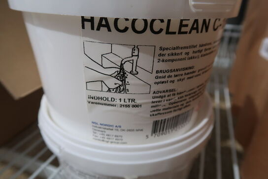 4 stk. Hacoclean C-155 - 1 ltr. 