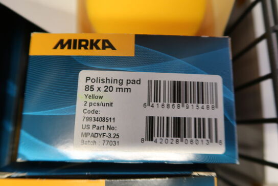 5 pk. Ass. Mirka polerpude Ø85 mm