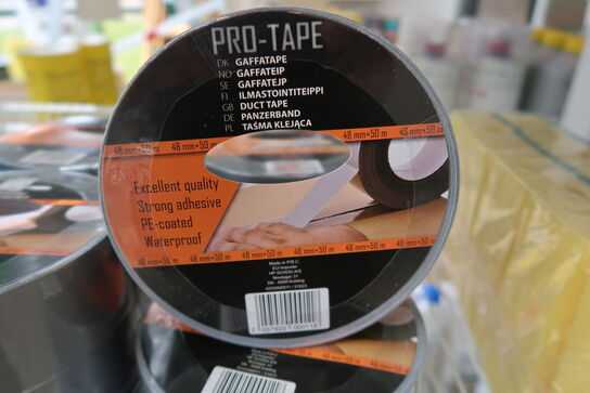 16 ruller Gaffatape Protape 50mx48mm 