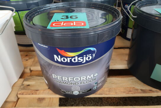 Nordsjø Perform+ Diamond floor gulvmaling 9,4 ltr. - Base clear