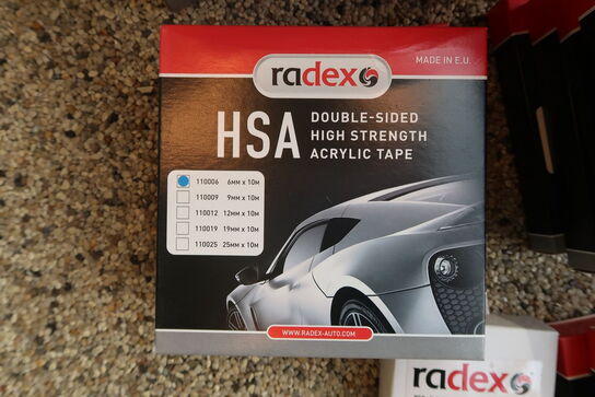 Parti Radex HSA double-sided tape + 4 stk. TSR disk