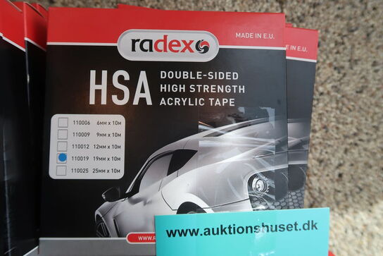 Parti Radex HSA double-sided tape + 4 stk. TSR disk