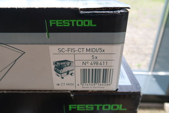 3 ks. Festool støvsugerposer 