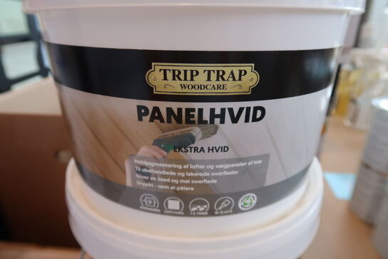 3 stk. Trip Trap Panelhvid Ektra Hvid 2,5 L