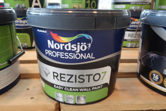 Nordsjø Professional  Rezisto7 Easy Clean Wall Paint 9,3 ltr. - Base clean