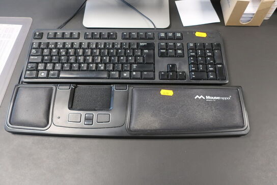 Mousetrapper ADVANCE 2.0, tastatur, compouterskærm DELL m.m.