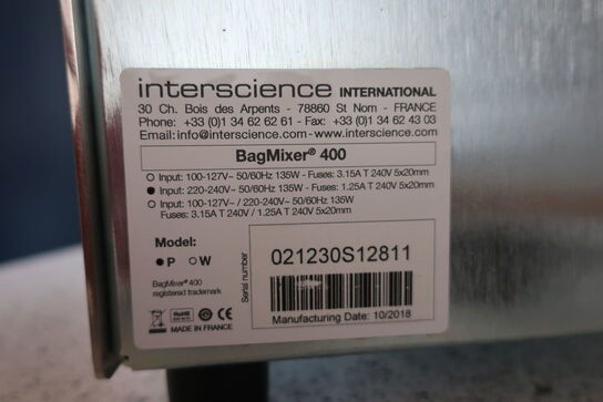 Laboratorieblender INTERSCIENCE MagMixer 400