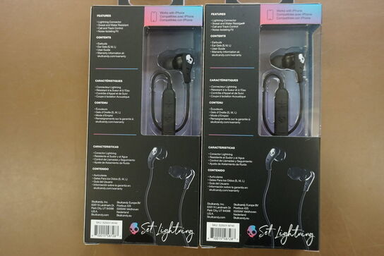 2 stk. Hovedtelefoner, Skullcandy