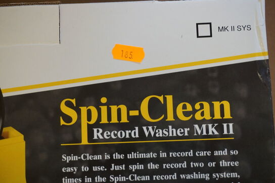 LP renser SPIN-CLEAN Record Washer MK ll